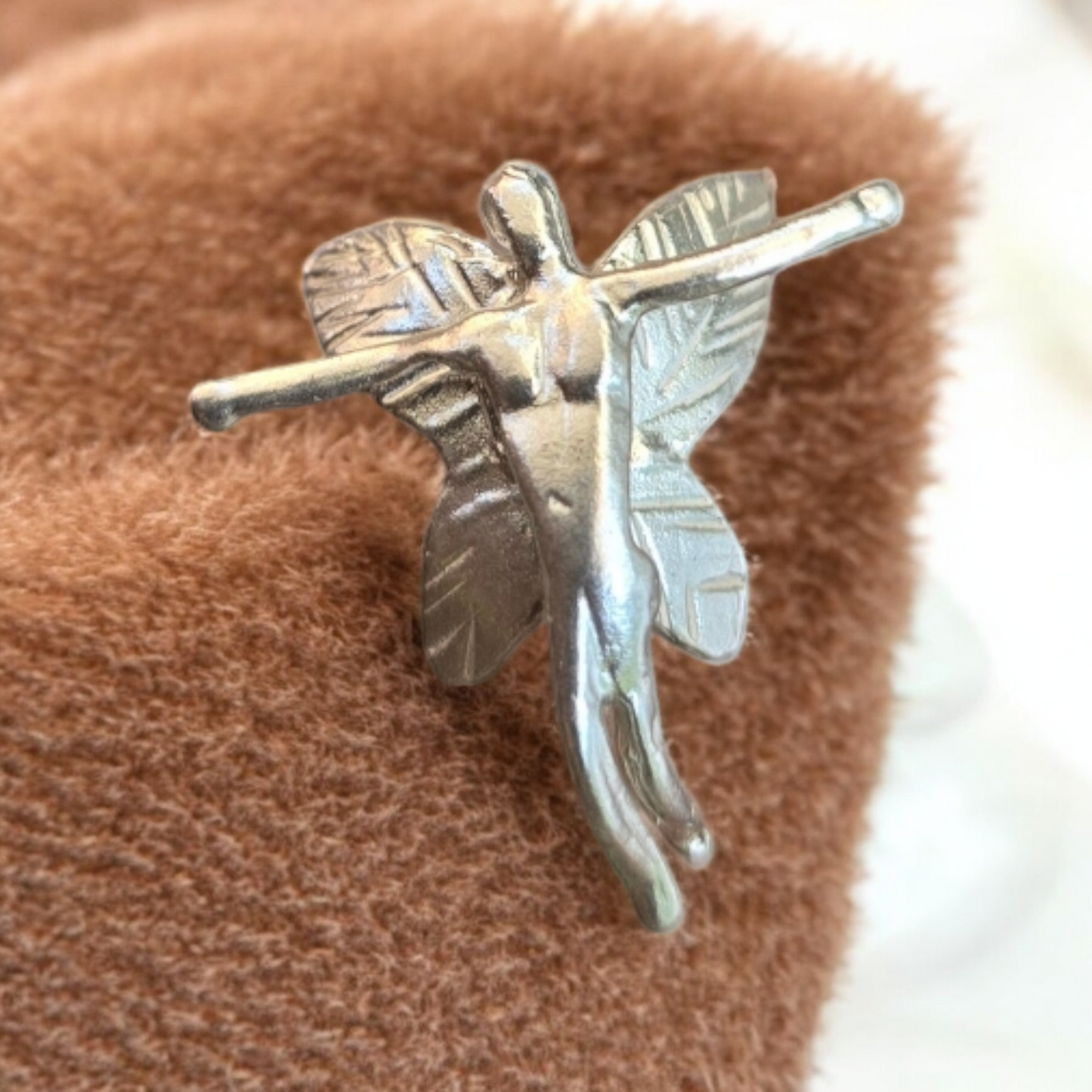 Colgante hada Elena plata 950