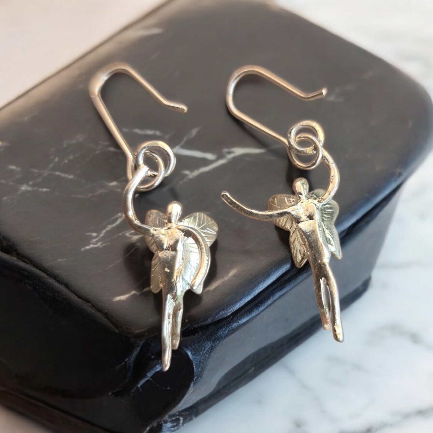 Aros Hada Isabel gancho simple plata 950