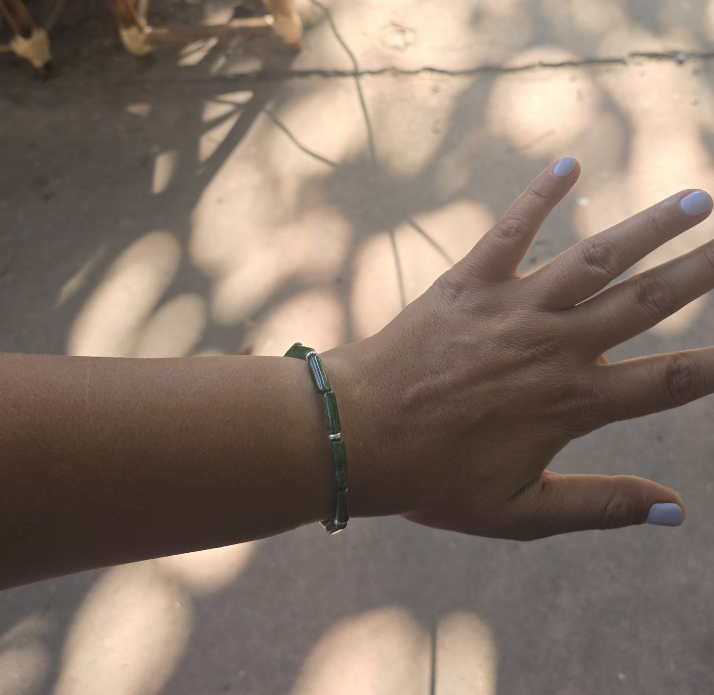 Pulsera Jade y plata
