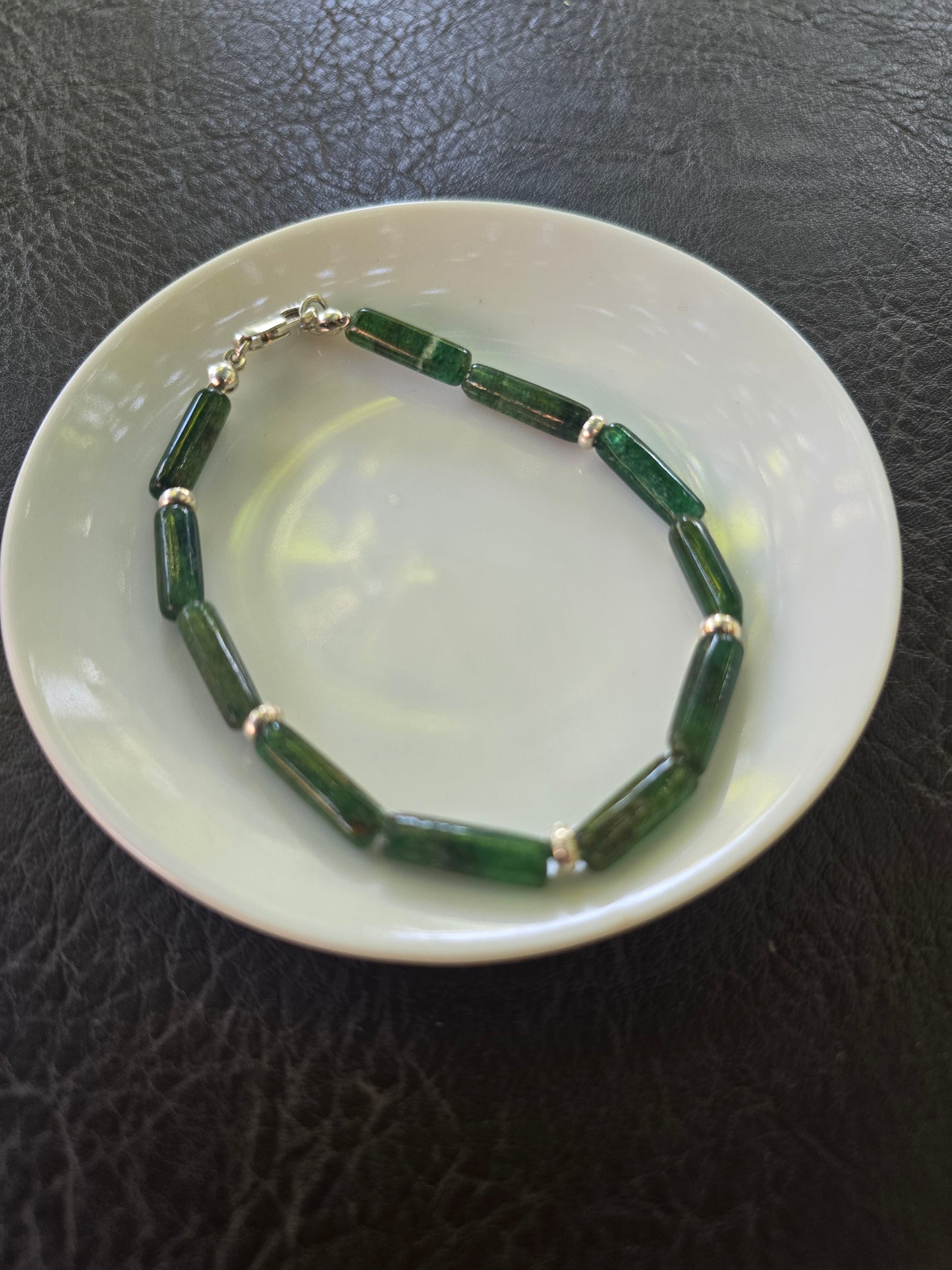 Pulsera Jade y plata