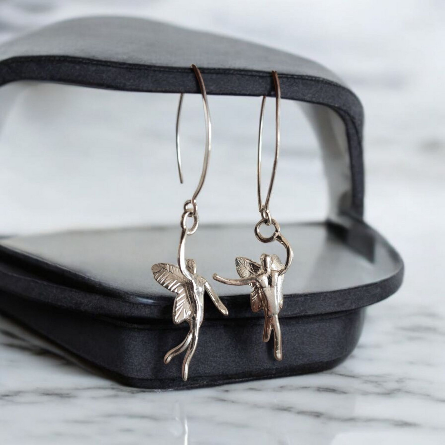 Aros Hada Isabel gancho mediano plata 950