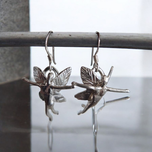 Aros Hada Elena gancho simple plata 950