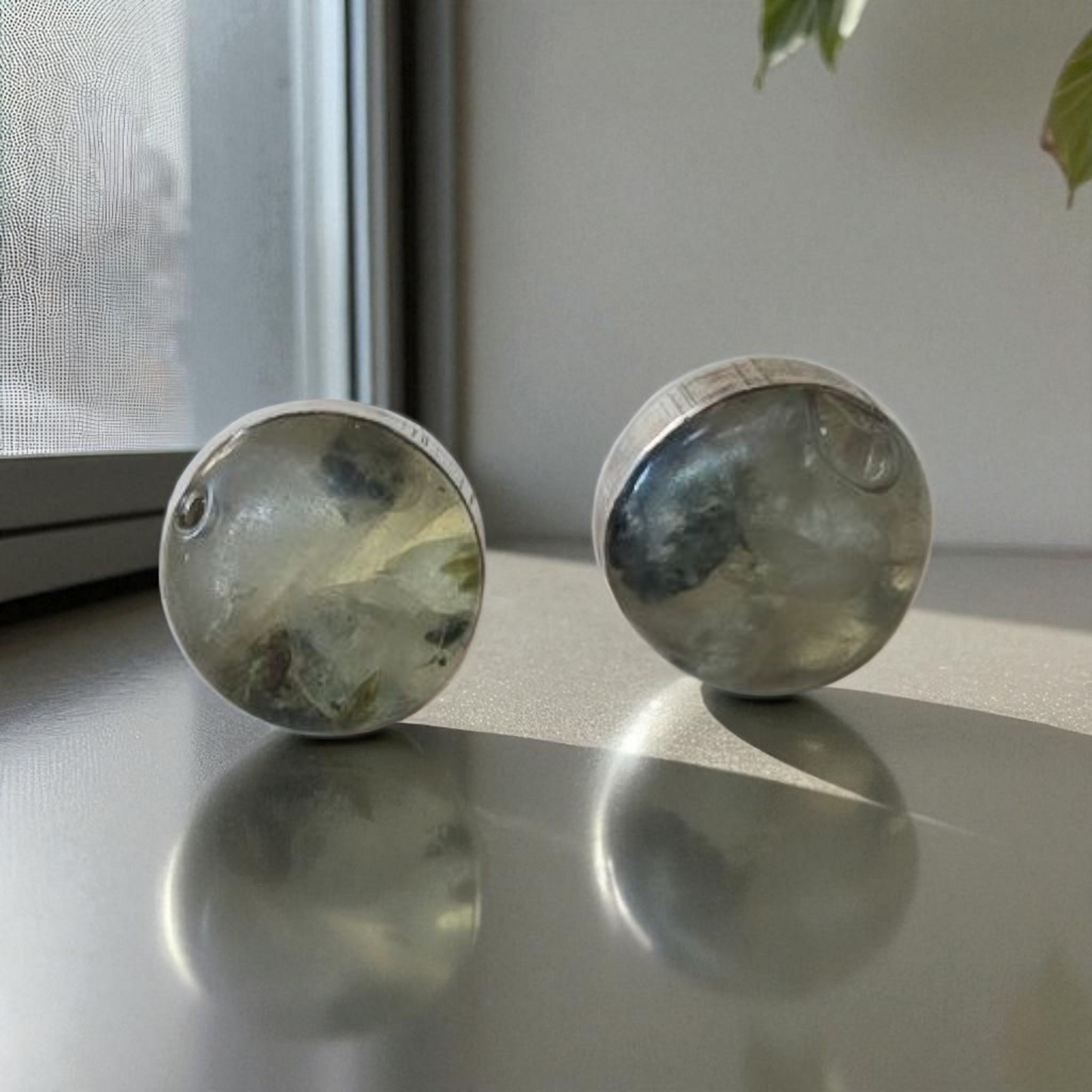 Top Back aros intercambiables PEQUEÑOS Prenihita y Back Triangulo pequeño plata 950