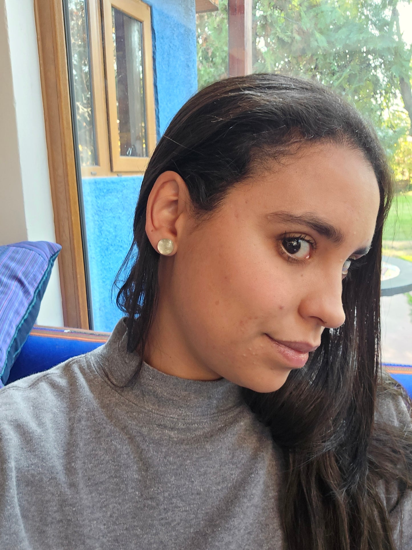 Top Back aros intercambiables PEQUEÑOS Prenihita y Back Tres  plata 950