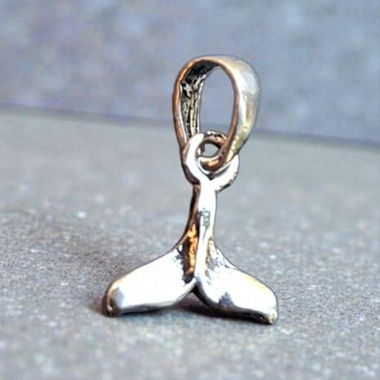 Colgante Cola de Ballena plata 950