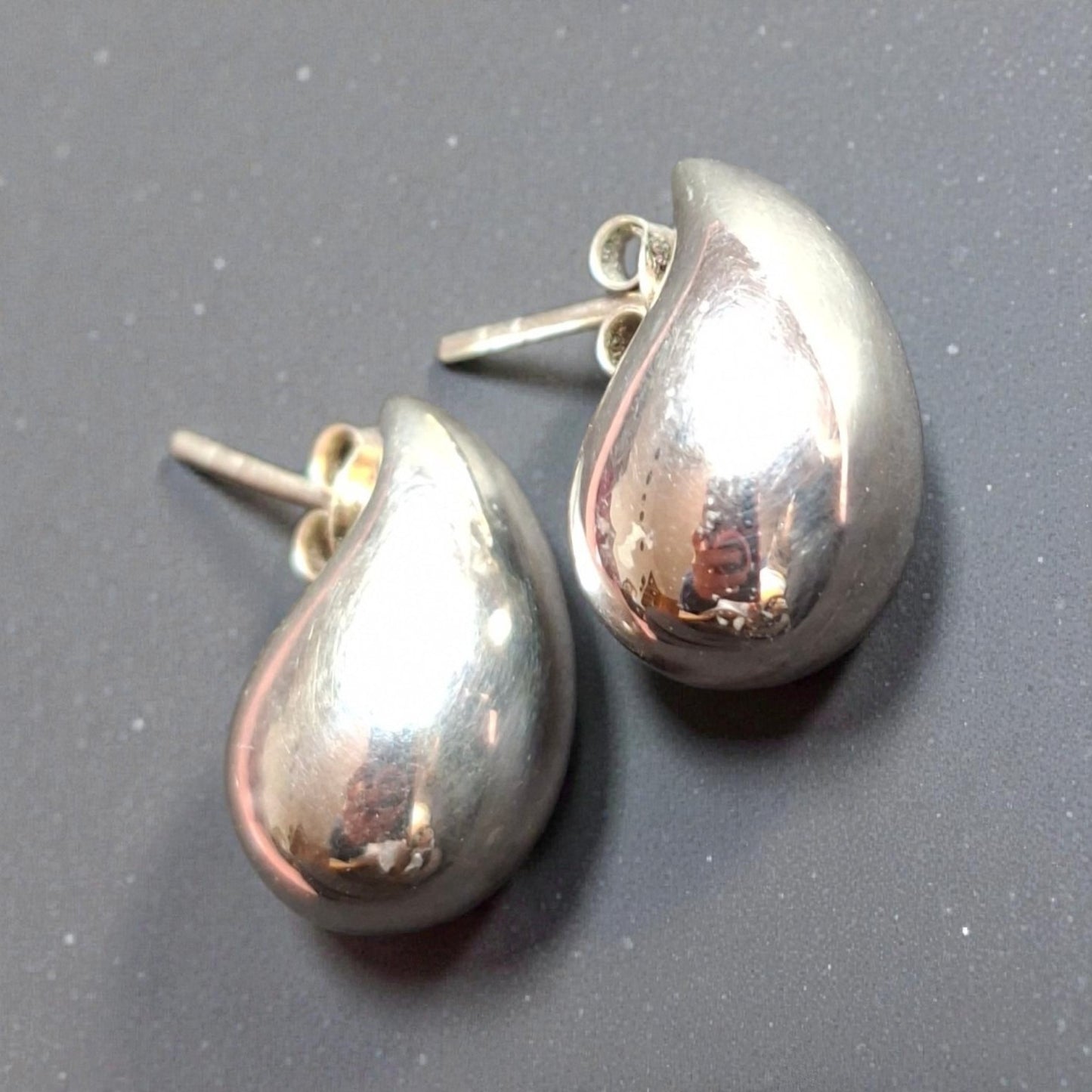 Aros de gota Plata 950