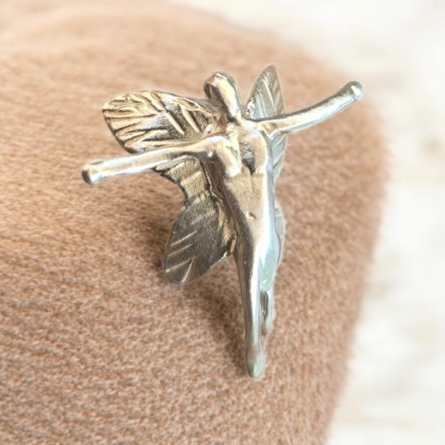 Colgante hada Elena plata 950