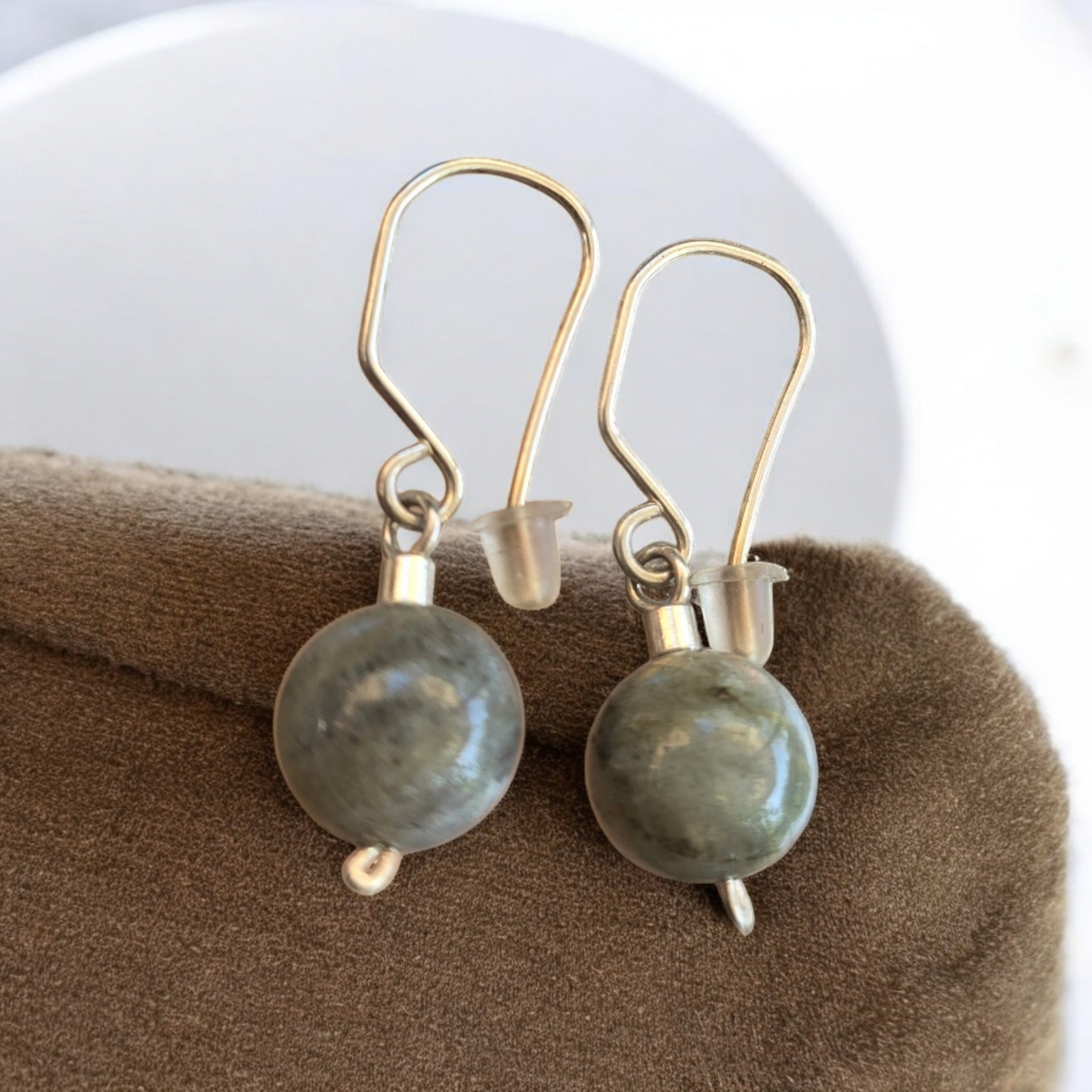 Aros labradorita simple chicos