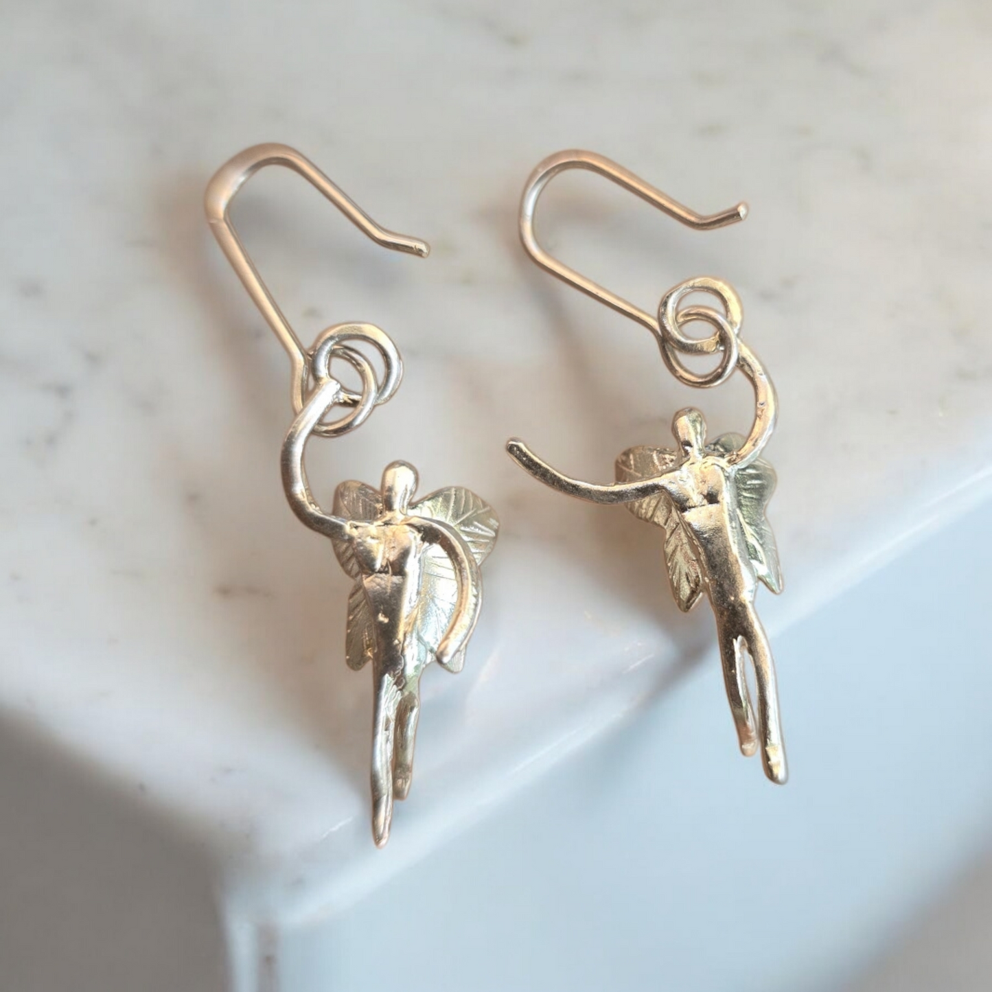 Aros Hada Isabel gancho simple plata 950